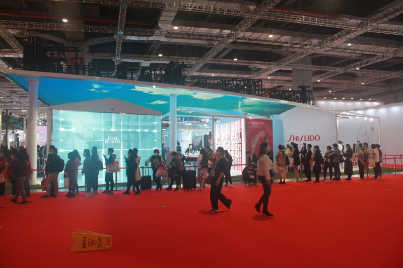 第五屆進(jìn)口博覽會(huì)現(xiàn)場(chǎng)照片